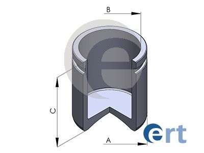 Piston, brake caliper ERT 151206-C