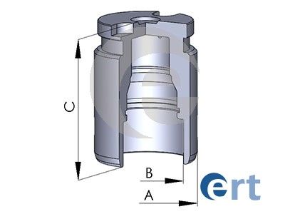 Piston, brake caliper ERT 151250-C
