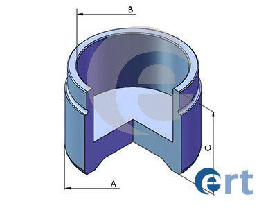 ERT 151324-C Piston, brake caliper