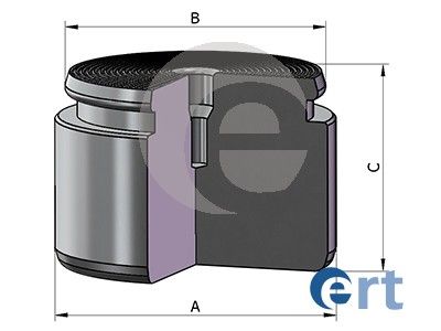 Piston, brake caliper ERT 151367-C