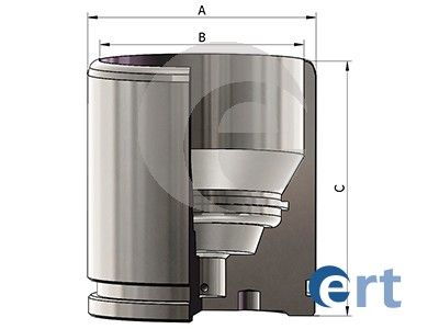 Piston, brake caliper ERT 151430-C