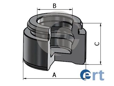 Piston, brake caliper ERT 151674-C