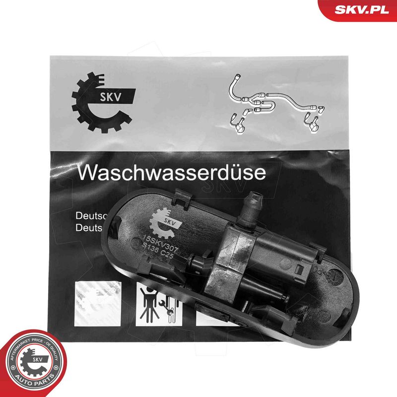 ESEN SKV 15SKV307 Washer Fluid Jet, window cleaning