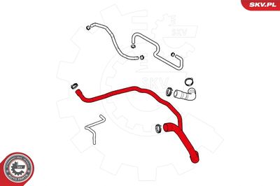 Radiator Hose ESEN SKV 24SKV359