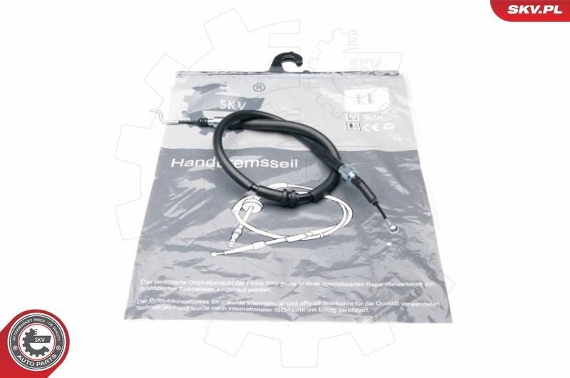 ESEN SKV 25SKV536 Cable Pull, parking brake