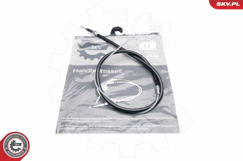 ESEN SKV 25SKV726 Cable Pull, parking brake