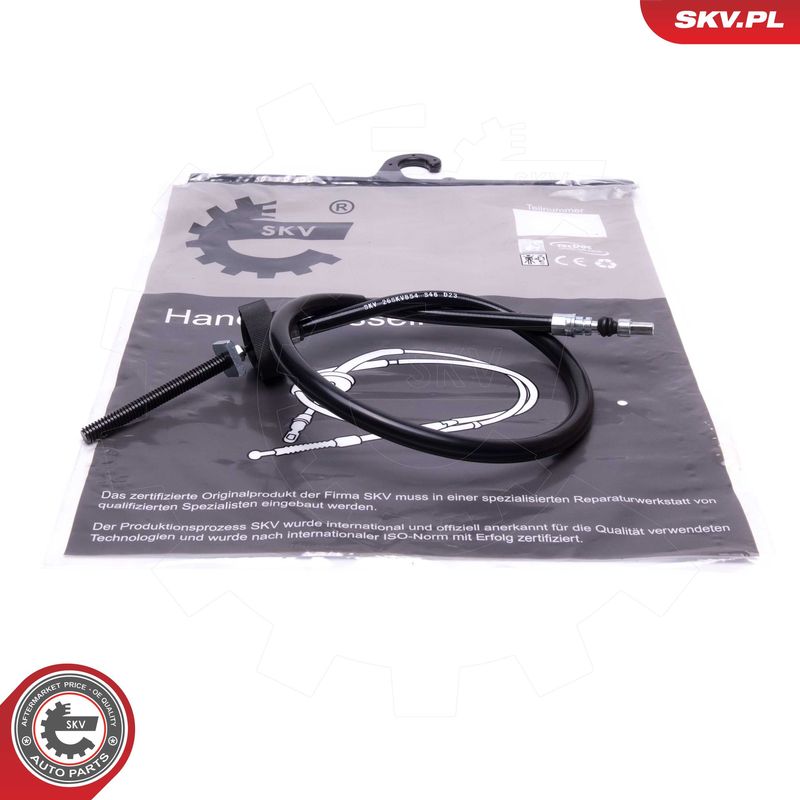 ESEN SKV 26SKV854 Cable Pull, parking brake
