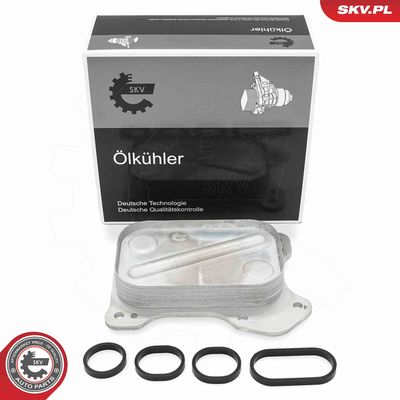 Oil Cooler, engine oil ESEN SKV 31SKV309