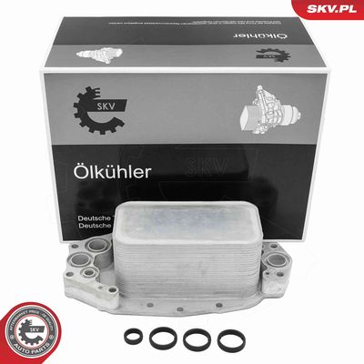 Oil Cooler, engine oil ESEN SKV 31SKV369