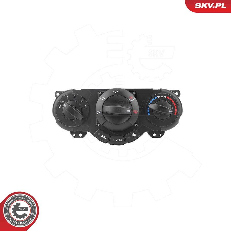 ESEN SKV 38SKV004 Control Element, heating/ventilation