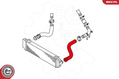 Charge Air Hose ESEN SKV 43SKV005