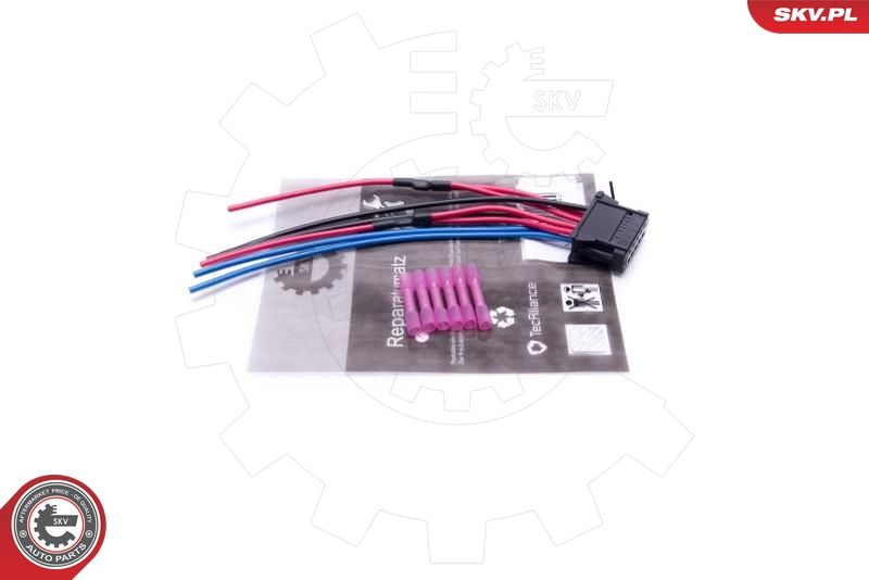 ESEN SKV 53SKV102 Cable Repair Set, interior heating fan, (eng. preheat sys.)