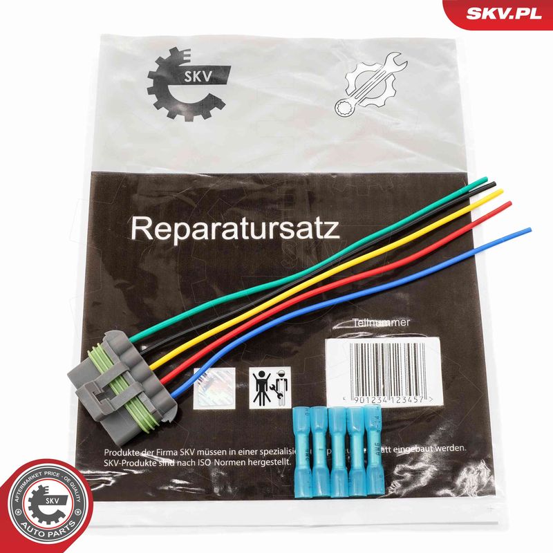 ESEN SKV 53SKV172 Cable Repair Set, wiper motor