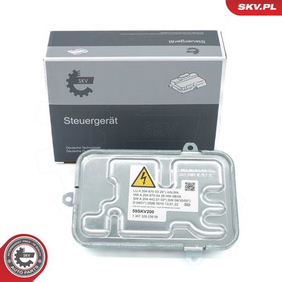 Control Unit, lights ESEN SKV 59SKV200