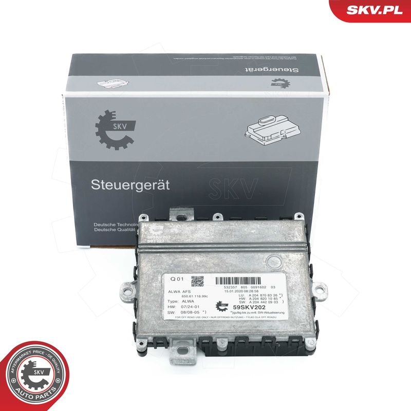 ESEN SKV 59SKV202 Control Unit, lights