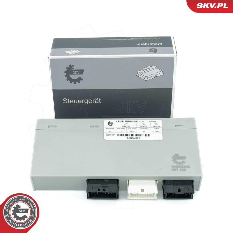 ESEN SKV 59SKV206 Cable Repair Kit, control unit (tailgate opening)