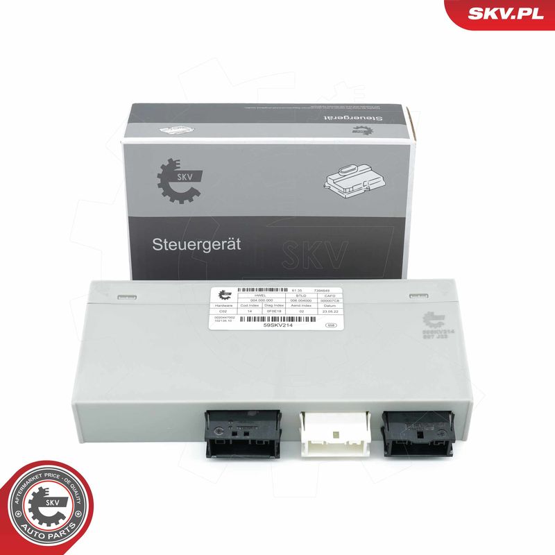 ESEN SKV 59SKV214 Cable Repair Kit, control unit (tailgate opening)