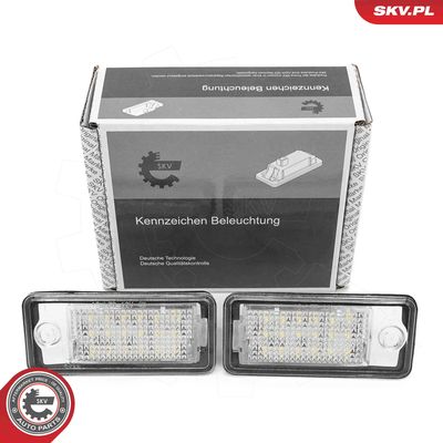 Licence Plate Light ESEN SKV 72SKV511