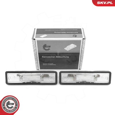 Licence Plate Light ESEN SKV 72SKV519