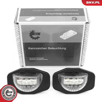 Licence Plate Light ESEN SKV 72SKV525