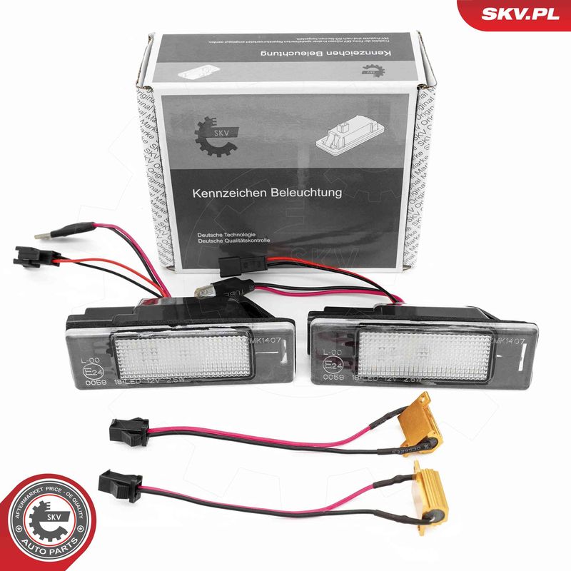 ESEN SKV 72SKV530 Licence Plate Light