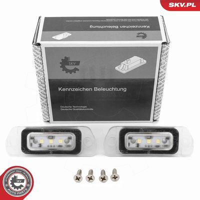 Licence Plate Light ESEN SKV 72SKV535