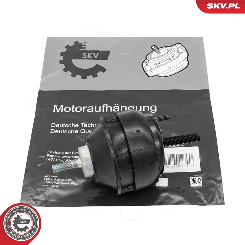 ESEN SKV 75SKV332 Mounting, engine