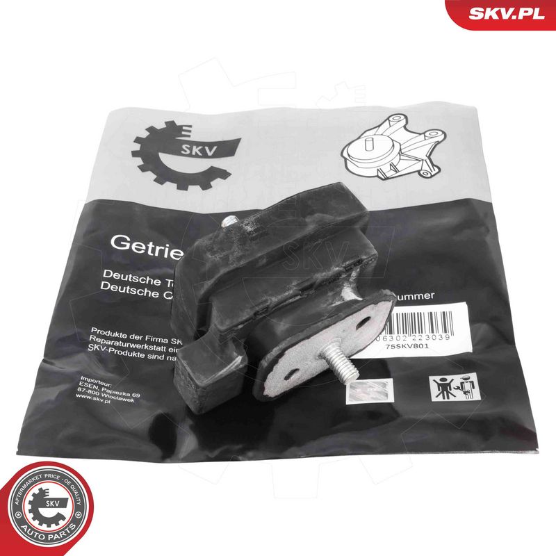 ESEN SKV 75SKV801 Mounting, manual transmission