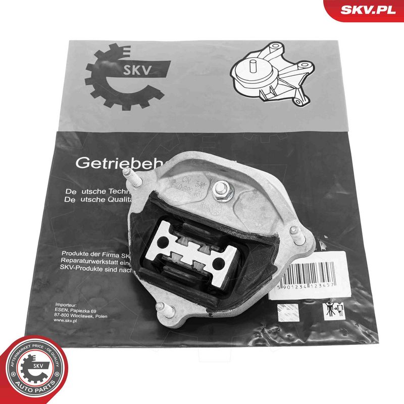 ESEN SKV 75SKV821 Mounting, automatic transmission
