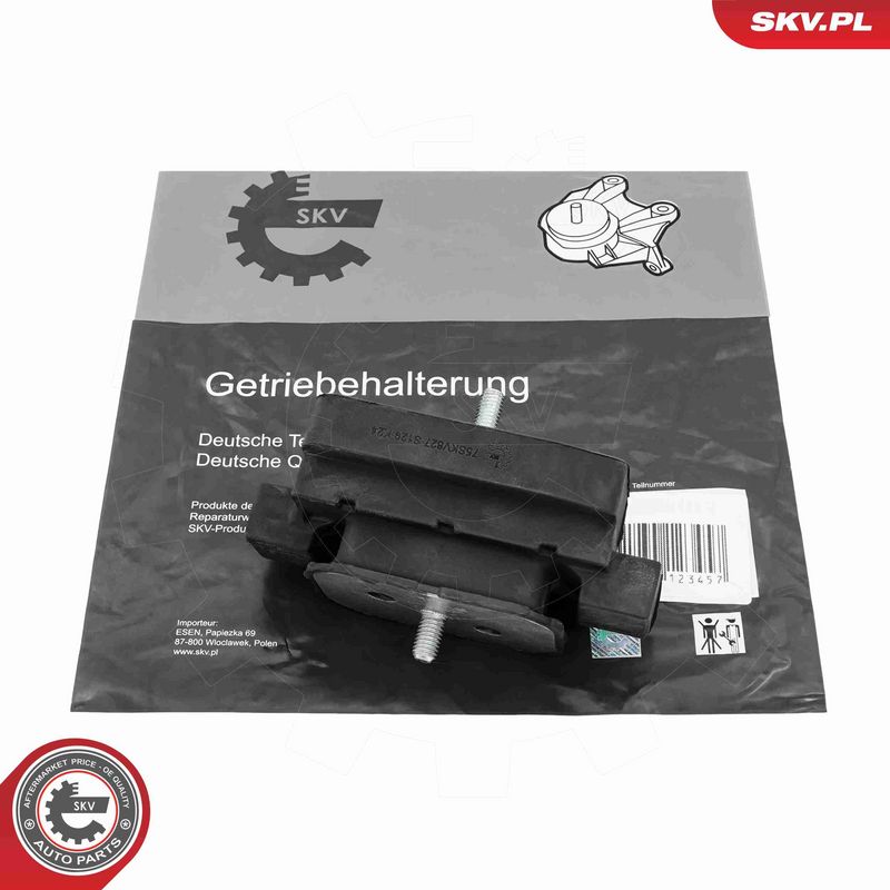 ESEN SKV 75SKV827 Mounting, manual transmission