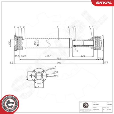 Drive Shaft ESEN SKV 76SKV004