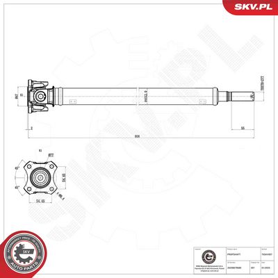 Drive Shaft ESEN SKV 76SKV007