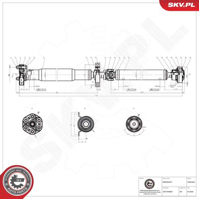 Drive Shaft ESEN SKV 76SKV043