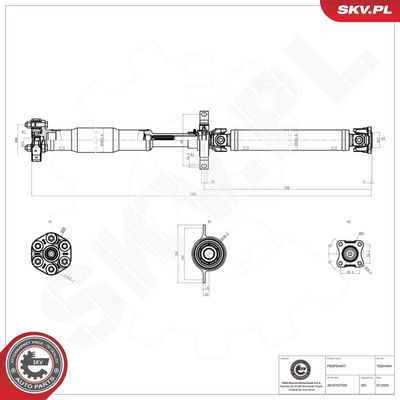 Drive Shaft ESEN SKV 76SKV044