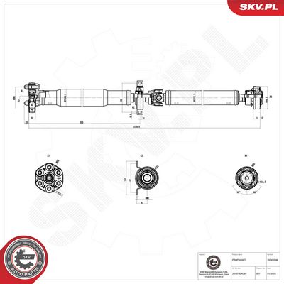 Drive Shaft ESEN SKV 76SKV046