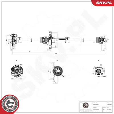 Drive Shaft ESEN SKV 76SKV047