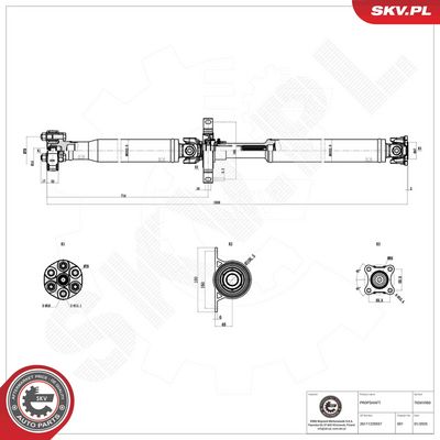 Drive Shaft ESEN SKV 76SKV060