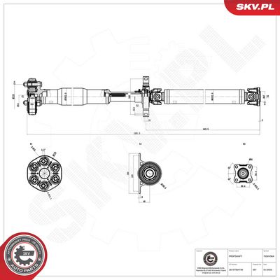 Drive Shaft ESEN SKV 76SKV064