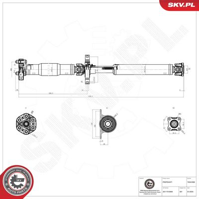 Drive Shaft ESEN SKV 76SKV068