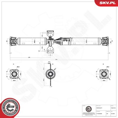 Drive Shaft ESEN SKV 76SKV133