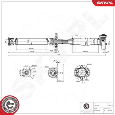 Drive Shaft ESEN SKV 76SKV178