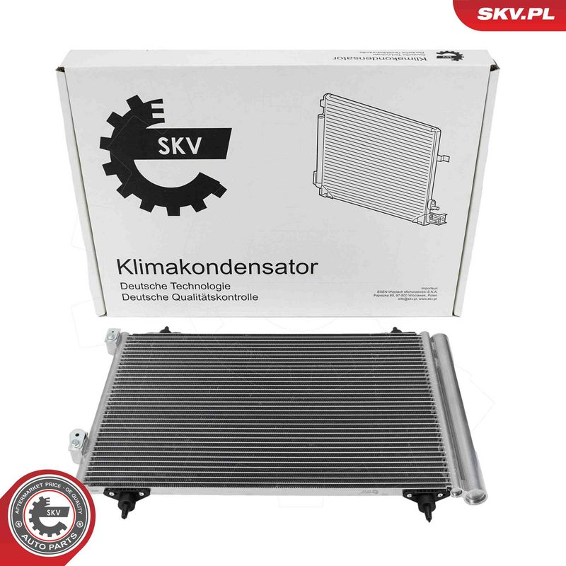 ESEN SKV 86SKV002 Condenser, air conditioning