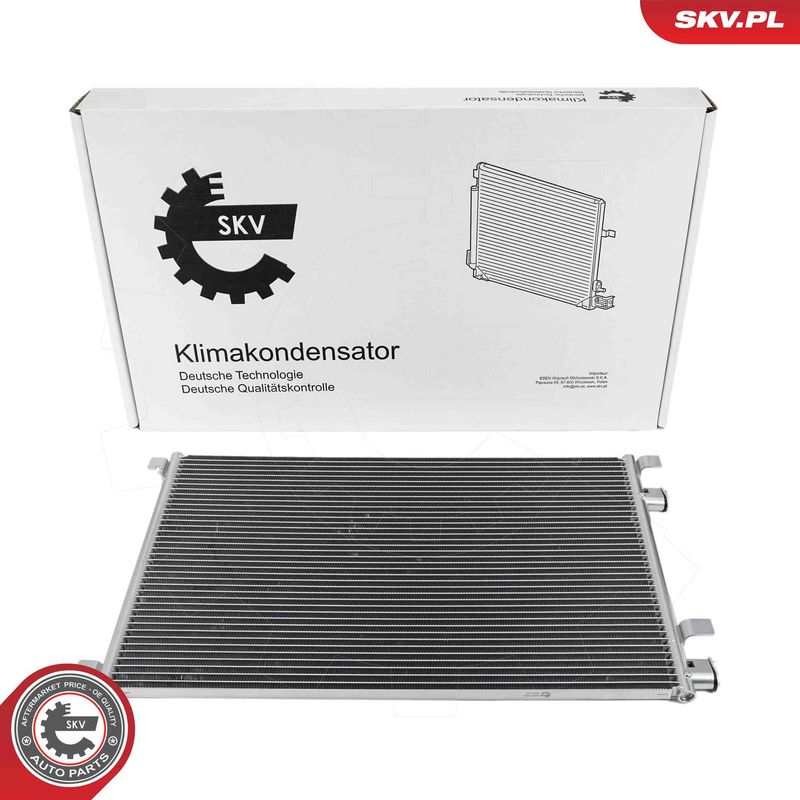 ESEN SKV 86SKV020 Condenser, air conditioning
