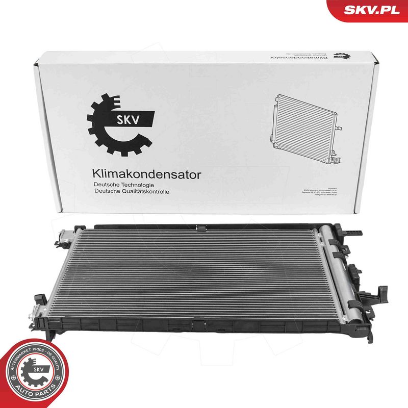 ESEN SKV 86SKV022 Condenser, air conditioning