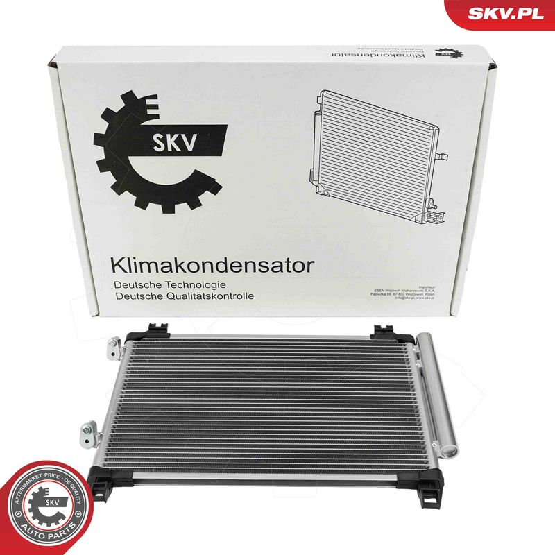 ESEN SKV 86SKV039 Condenser, air conditioning