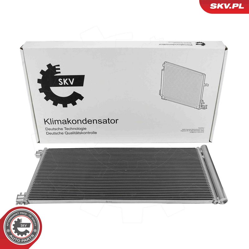 ESEN SKV 86SKV041 Condenser, air conditioning