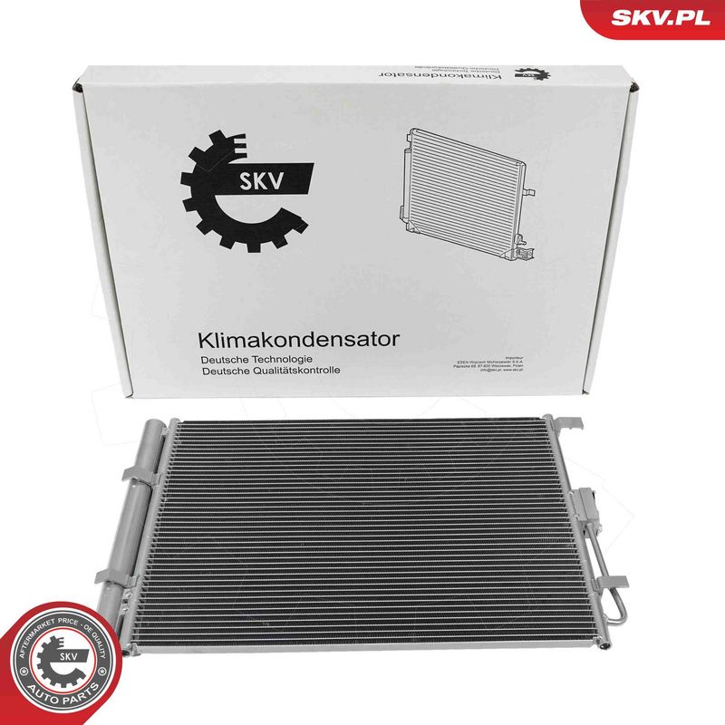 ESEN SKV 86SKV072 Condenser, air conditioning