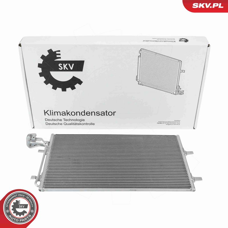 ESEN SKV 86SKV074 Condenser, air conditioning