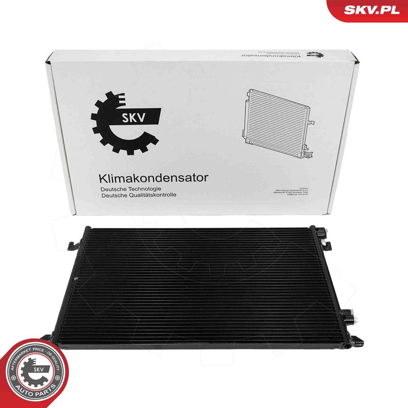ESEN SKV 86SKV076 Condenser, air conditioning