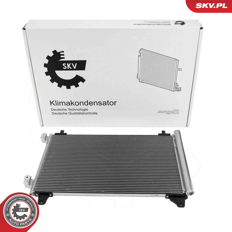 ESEN SKV 86SKV077 Condenser, air conditioning
